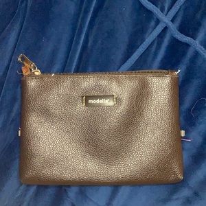 Modella Brown Make Up Bag